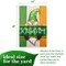 G128 Happy St. Patrick's Day Gnome Irish Flag Garden Flag 12x18 In Double Sided St. Patrick's Day Yard Garden Lawn Decoration